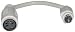 DIN5 Female / MiniDin6 (PS/2) Male, Adaptor, 6 inches