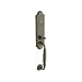 Baldwin 5350.003.RFD Manchester Handleset, Polished Brass
