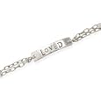 Double Strand "Loved" ID Bracelet