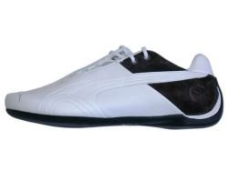 puma | future cat low | weiß/schwarz | 7