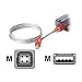 Belkin USB 2.0 Light Cable with Red LED 1.8m