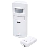 WIRELESS MOTION SENSOR ALARM WITH REMOTE CONTROL IDEAL FOR HOME/OFFICE SECURITY