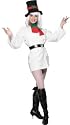 Fancy Dress Christmas Costumes - Ladies Snowman Costume - Large - 16 / 18