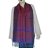 Long Scarf Women Fashions Silk and Viscose India Wear 20 x 72 (srft305)