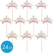 Disney Princess Fun Pix Crown Cupcake Picks