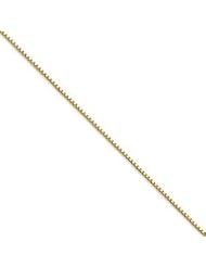 10k Gold 1.10mm Box Chain 16 Inches