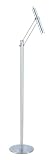 Adesso 3211 Voyager Floor Lamp Satin Steel 22