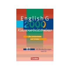 English G 2000 - Ausgabe B: Band 3: 7. Schuljahr - Klassenarbeitstrainer mit L�sungen und CD