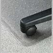 Chairmat, Rectangular, No Lip, 46"x60", Clear (LLR02158) Category: Chair Mats