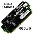 48GB 6x8GB DDR3 ECC PC10600 1333MHz SDRAM ECC for Mac Pro 'Nehalem' & 'Westmere' models