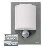 Steinel L890 pure Sensorleuchte IP43 Glas alu-anthrazit