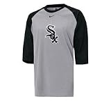 Chicago White Sox 3/4 Sleeve Raglan T-Shirt by Nike font color=#990000 BLOW