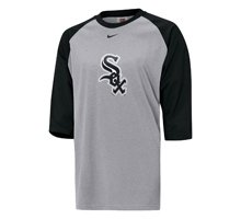 Chicago White Sox 3/4 Sleeve Raglan T-Shirt by Nike font color=#990000 BLOW