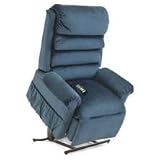 LC-575 Specialty Collection Extra Tall Lift Chair with Pillow Back - Quick Ship Fabric: Marine