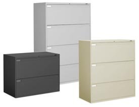 42W 2 Drawer Binder - Putty