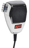 K40 Antennas & Accessories K40MICCH 4-Pin Noise Cancelling Chrome Edition CB Radio Microphone (1 Each)