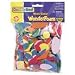 Chenille Kraft 4310 Wonderfoam shapes classroom pack, assorted shapes/colors, 5000 pieces/pk