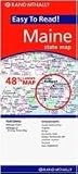 Rand McNally Maine State Map (Rand McNally Easy to Read!)