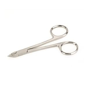 Stainless Steel Polished Cuticle Nipper with Scissors Handles [ Solingen, Germany ] by Timor