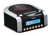 Naxa NX-157 DIGITAL ALARM CLOCK WITH DIGITAL TUNING AM FM RADIO AND CD PLAYER