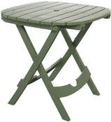 ADAMS MANUFACTURING Cafe Table, Desert Clay Sold in packs of 00004