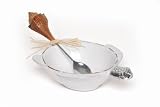 Coral Reef Sea Turtle Dip Bowl w/Shell Spoon
