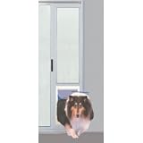 Vinyl Patio Pet Door - 78 / ExLg Door Flap (White) (78H x 21W x 2D)