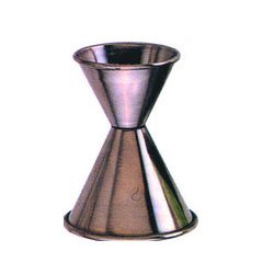 Stainless Steel Jigger 1 oz. X 1 1 2 oz. (J-204AM) Category: Bar Jiggers