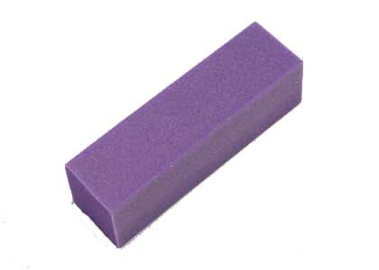 Best Price Soft Touch Lavender Nail Sanding Block Contains 12 Blocks