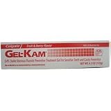 Gel-Kam Flouride Preventative Treatment Gel, Fruit and Berry Flavor, 4.3 Oz.