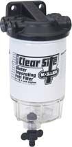 Moeller Clear Site Water Separating Fuel Filter System (3/8