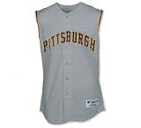Pittsburgh Pirates Road Grey Vest Authentic MLB Jersey
