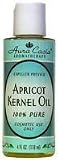 Natural Skin Care Oil - Apricot Kernel, 4 oz ( Five Pack)