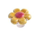 40mm Dia Painted Ceramic Knob - Baby Yellow