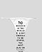 White Thong with To succeed in the world it is not enough to be stupid, you must also...