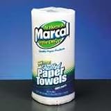 MARCAL DELI Perforated Paper Towel Roll, 9 x 11, White, 60 Sheets per Roll, 15 per carton