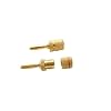 RCA CDT92CWB Banana Plug Speaker Wire Connector with Centerpin Technology (2-Pack)