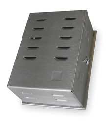 Industrial Grade 2EWF1 Thermostat Guard, H 8 7/16, Solid and Ring