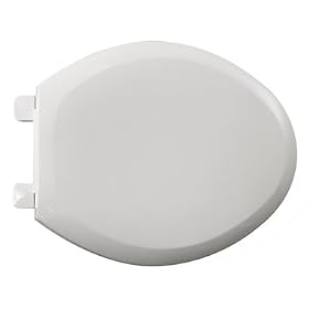 American Standard 5284.016.020 Everclean Surface Antimicrobial Toilet Seat, White by American Standard