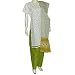 Kameez Salwar Printed Embroidered Cotton Size S (slk402)