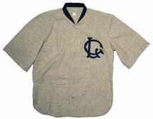 Smokey Joe Williams 1910 New York Lincoln Giants Authentic Throwback Road Baseball Jersey from Ebbets Field Flannels