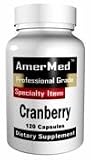 Cranberry 300mg by AmerMed, 120 capsules