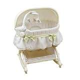 Kolcraft Easy Reach Rocking Bassinet with Light Vibes