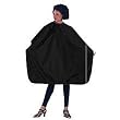 Betty Dain Satin All-Purpose Cape - Black