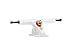 Caliber 2 Trucks 50° - Longboard Trucks for Cruising, LDP, Downhill, Push, Beginners. (Set of 2) (White/Gold, 50°)