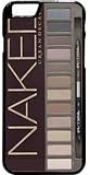 Naked Urban Decay Palette Inspired for Iphone 6 Plus Case (Black Plastic)
