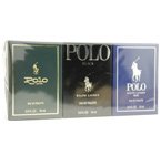 RALPH LAUREN VARIETY by Ralph Lauren For men SET-3 PIECE MINI VARIETY WITH POLO & POLO BLUE & POLO BLACK AND ALL EDT .5 OZ (Fragrance - men Gift Sets)