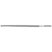 Nicholson Hand File, American Pattern, Rasp Cut, Round