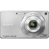 Sony DSC-W350 14.1MP Digital Camera with 4x Wide Angle Zoom with Optical Steady Shot Image Stabilization and 2.7 inch LCD (Silver)