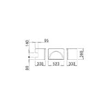 LIXIL メンテナンス部品 住器用部品 バスルーム 浴槽エプロン 12**(L) プレーングレー[RMFS402]